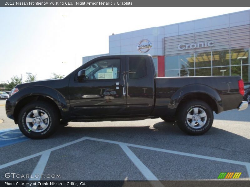Night Armor Metallic / Graphite 2012 Nissan Frontier SV V6 King Cab