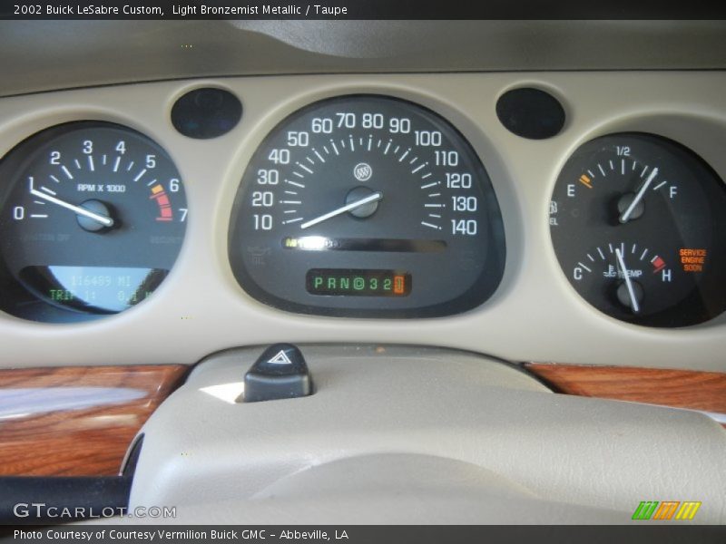 Light Bronzemist Metallic / Taupe 2002 Buick LeSabre Custom