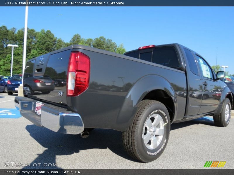 Night Armor Metallic / Graphite 2012 Nissan Frontier SV V6 King Cab