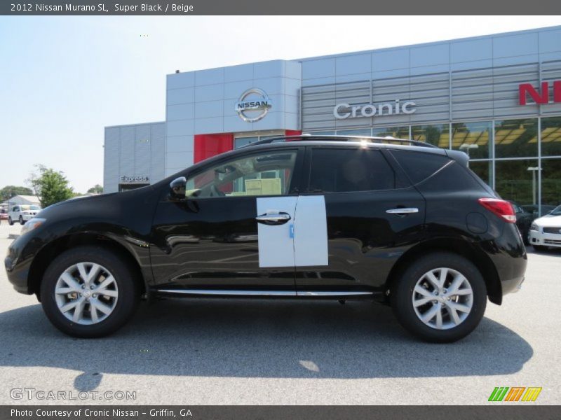 Super Black / Beige 2012 Nissan Murano SL
