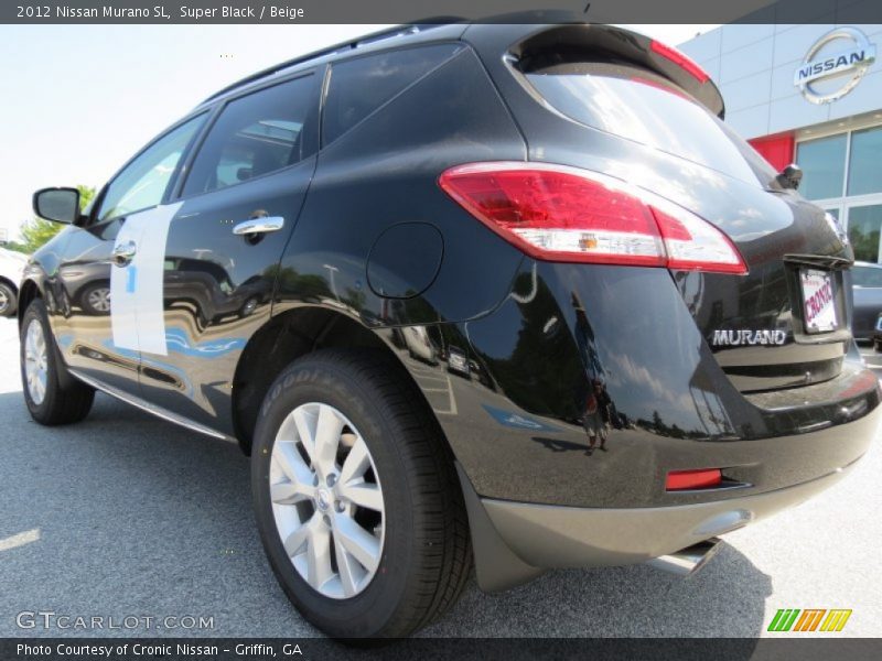 Super Black / Beige 2012 Nissan Murano SL