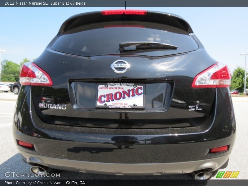 Super Black / Beige 2012 Nissan Murano SL