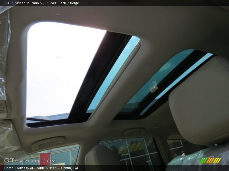 Super Black / Beige 2012 Nissan Murano SL