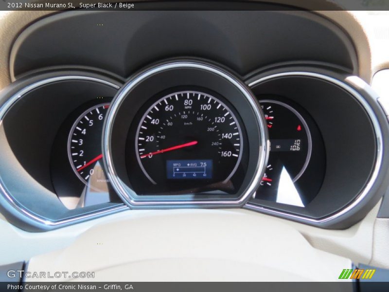 Super Black / Beige 2012 Nissan Murano SL