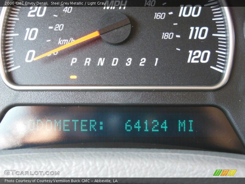 Steel Grey Metallic / Light Gray 2006 GMC Envoy Denali