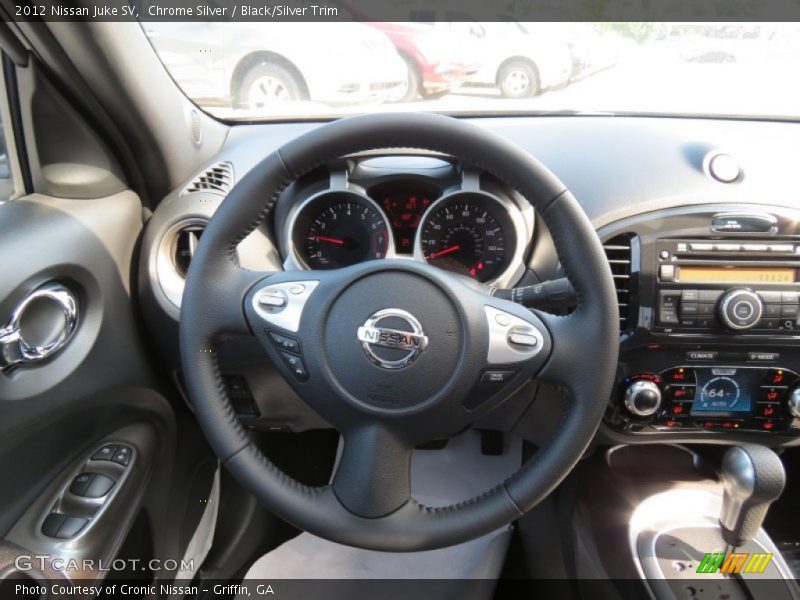 Chrome Silver / Black/Silver Trim 2012 Nissan Juke SV