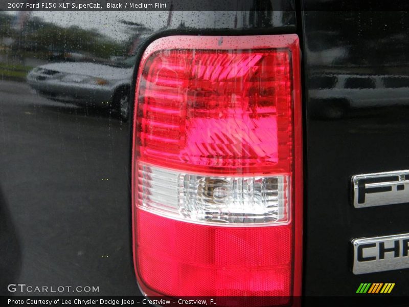 Black / Medium Flint 2007 Ford F150 XLT SuperCab