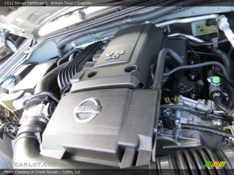 Brilliant Silver / Graphite 2012 Nissan Pathfinder S