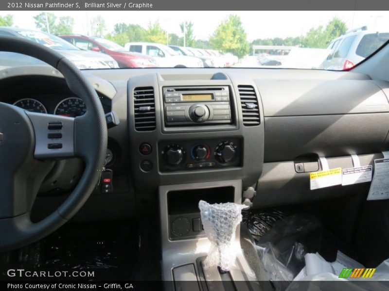 Brilliant Silver / Graphite 2012 Nissan Pathfinder S