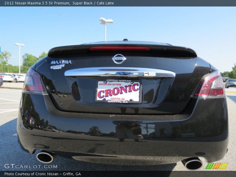 Super Black / Cafe Latte 2012 Nissan Maxima 3.5 SV Premium