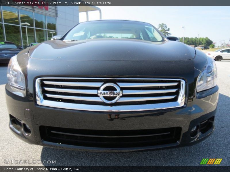 Super Black / Cafe Latte 2012 Nissan Maxima 3.5 SV Premium