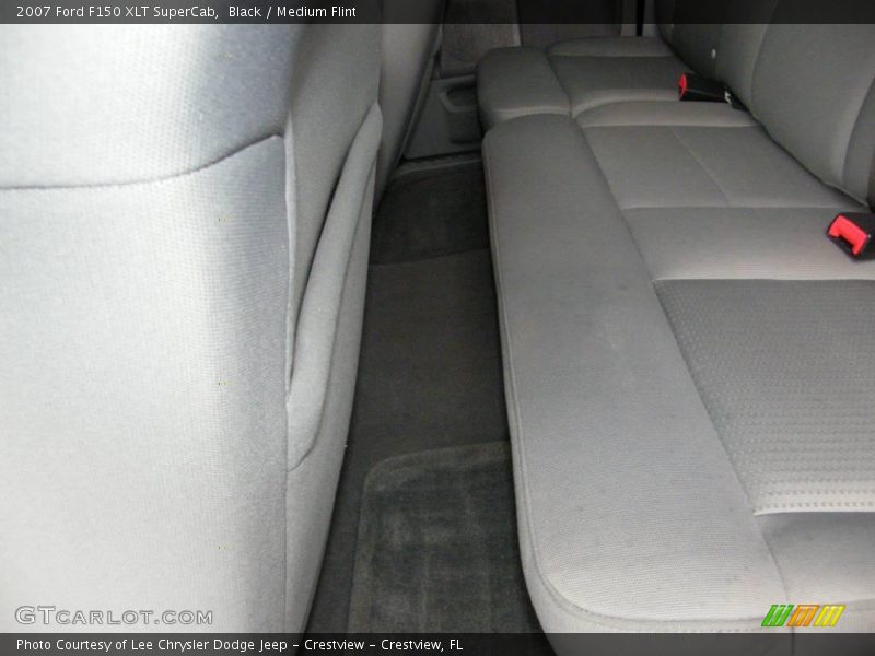 Black / Medium Flint 2007 Ford F150 XLT SuperCab