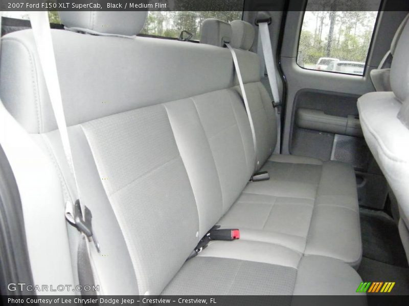 Black / Medium Flint 2007 Ford F150 XLT SuperCab