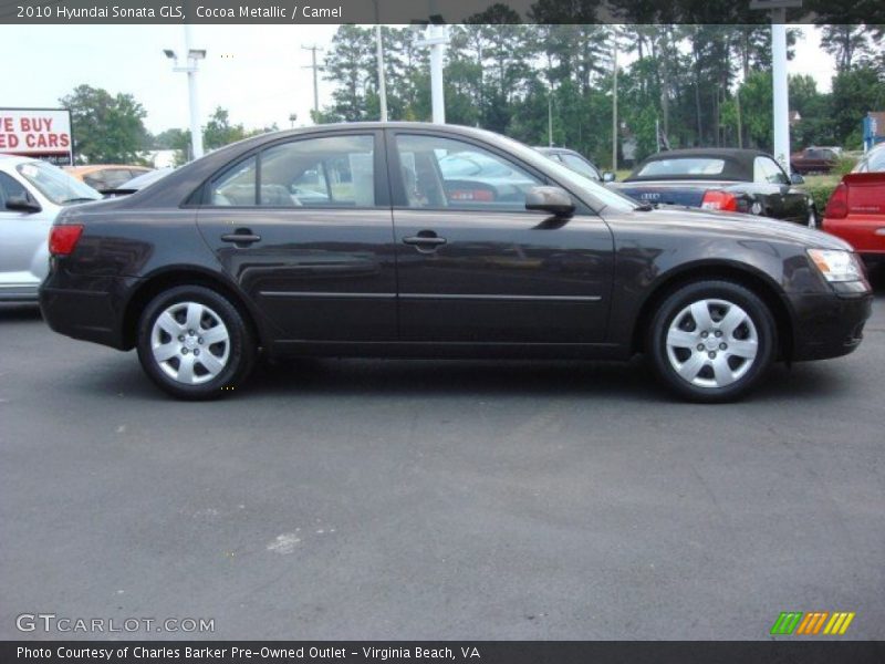 Cocoa Metallic / Camel 2010 Hyundai Sonata GLS