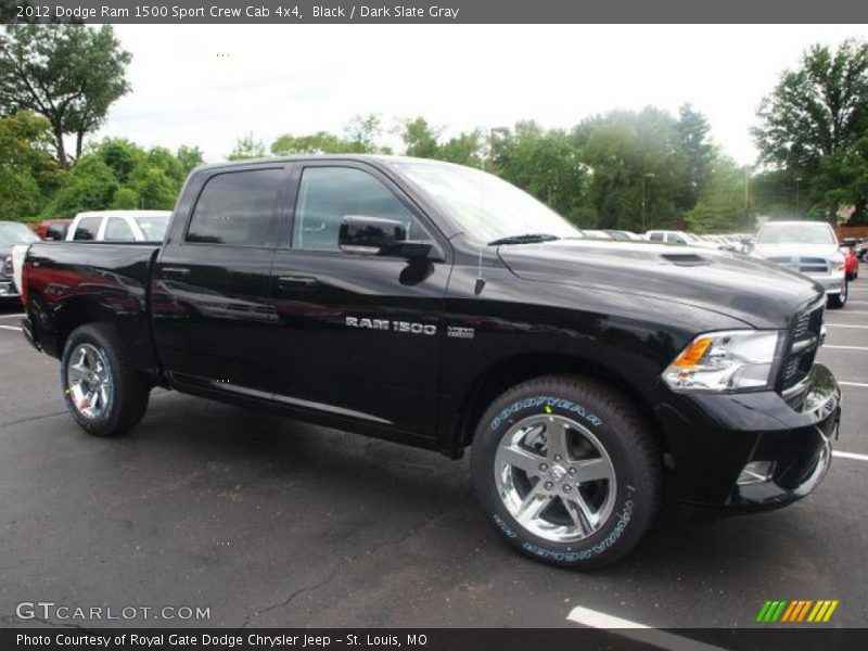  2012 Ram 1500 Sport Crew Cab 4x4 Black