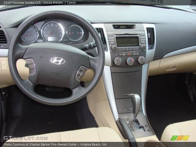 Cocoa Metallic / Camel 2010 Hyundai Sonata GLS
