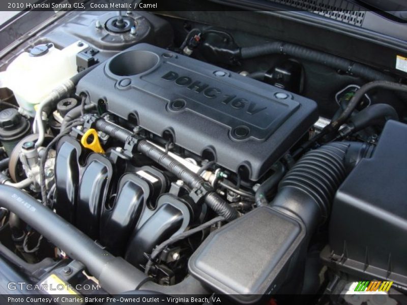 Cocoa Metallic / Camel 2010 Hyundai Sonata GLS
