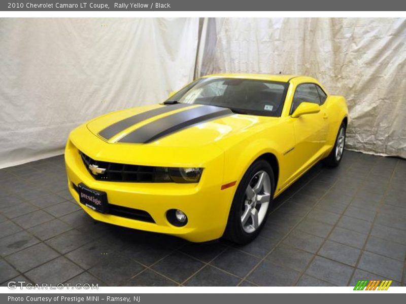 Rally Yellow / Black 2010 Chevrolet Camaro LT Coupe