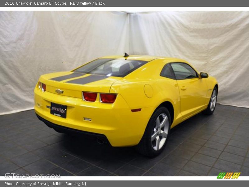 Rally Yellow / Black 2010 Chevrolet Camaro LT Coupe