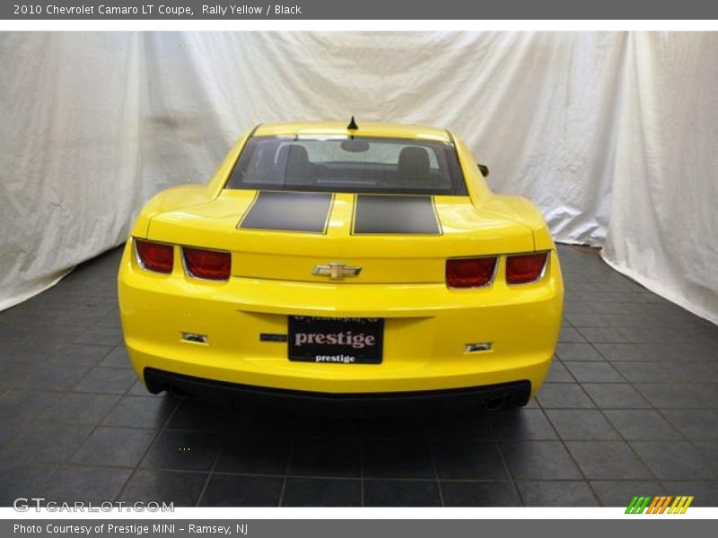 Rally Yellow / Black 2010 Chevrolet Camaro LT Coupe
