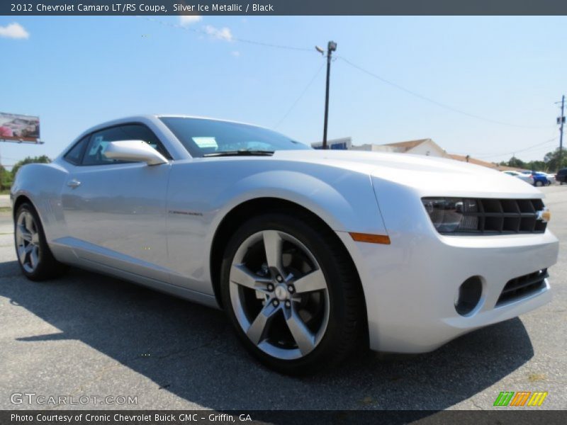 Silver Ice Metallic / Black 2012 Chevrolet Camaro LT/RS Coupe