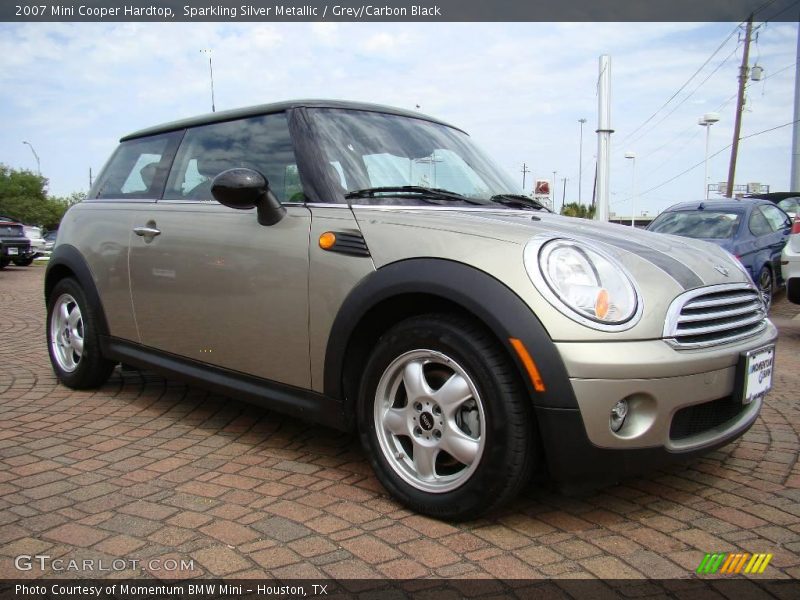Sparkling Silver Metallic / Grey/Carbon Black 2007 Mini Cooper Hardtop