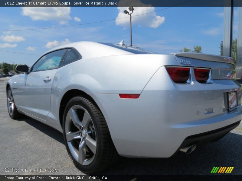 Silver Ice Metallic / Black 2012 Chevrolet Camaro LT/RS Coupe