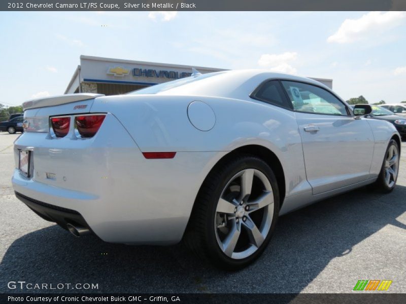 Silver Ice Metallic / Black 2012 Chevrolet Camaro LT/RS Coupe