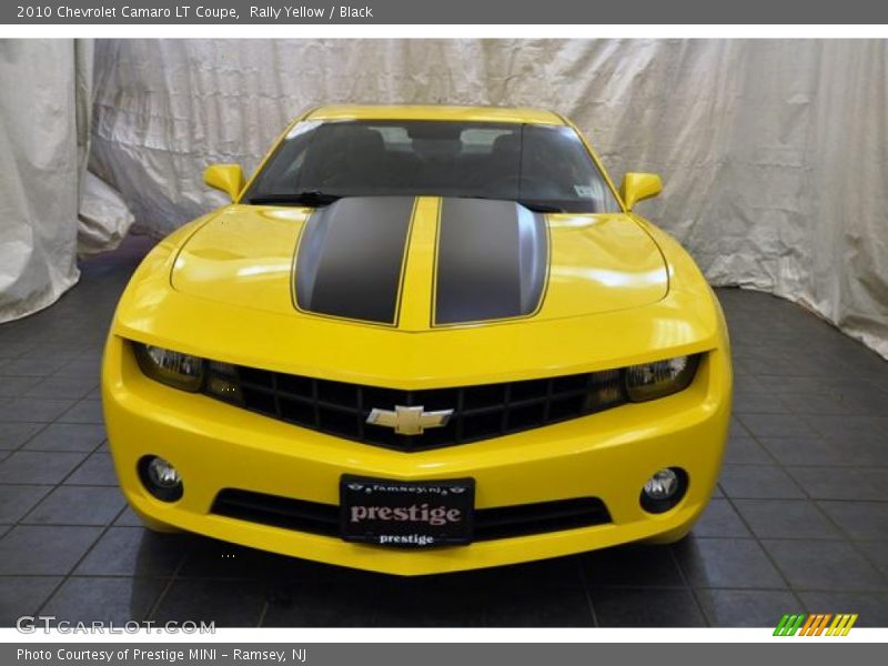 Rally Yellow / Black 2010 Chevrolet Camaro LT Coupe