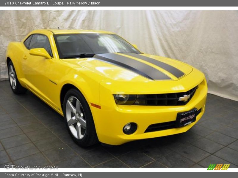 Rally Yellow / Black 2010 Chevrolet Camaro LT Coupe