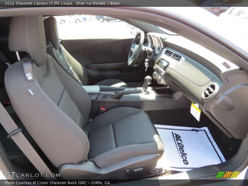 Silver Ice Metallic / Black 2012 Chevrolet Camaro LT/RS Coupe