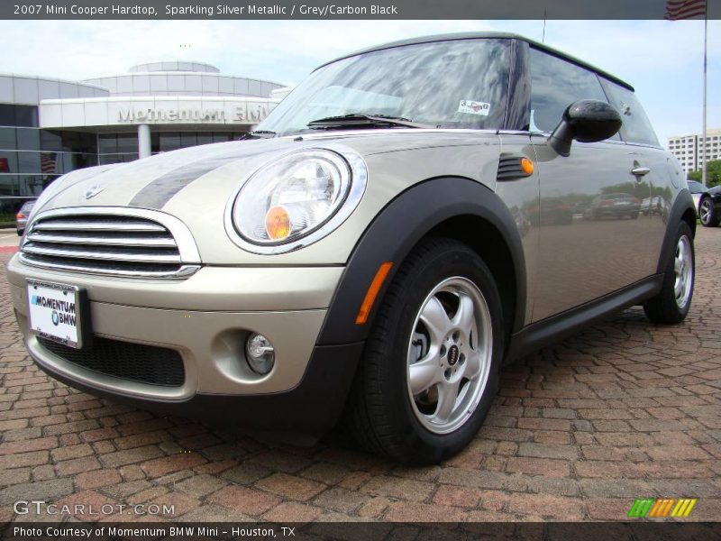 Sparkling Silver Metallic / Grey/Carbon Black 2007 Mini Cooper Hardtop