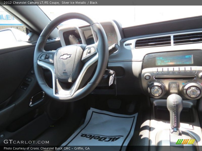 Silver Ice Metallic / Black 2012 Chevrolet Camaro LT/RS Coupe