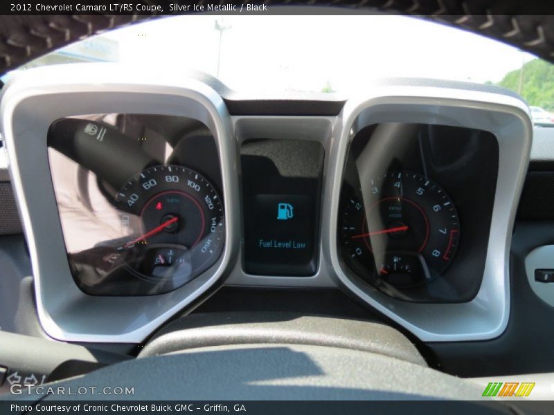 Silver Ice Metallic / Black 2012 Chevrolet Camaro LT/RS Coupe