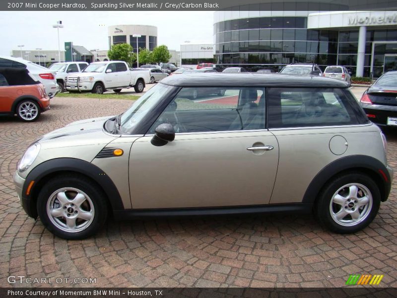 Sparkling Silver Metallic / Grey/Carbon Black 2007 Mini Cooper Hardtop