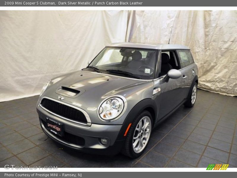 Dark Silver Metallic / Punch Carbon Black Leather 2009 Mini Cooper S Clubman