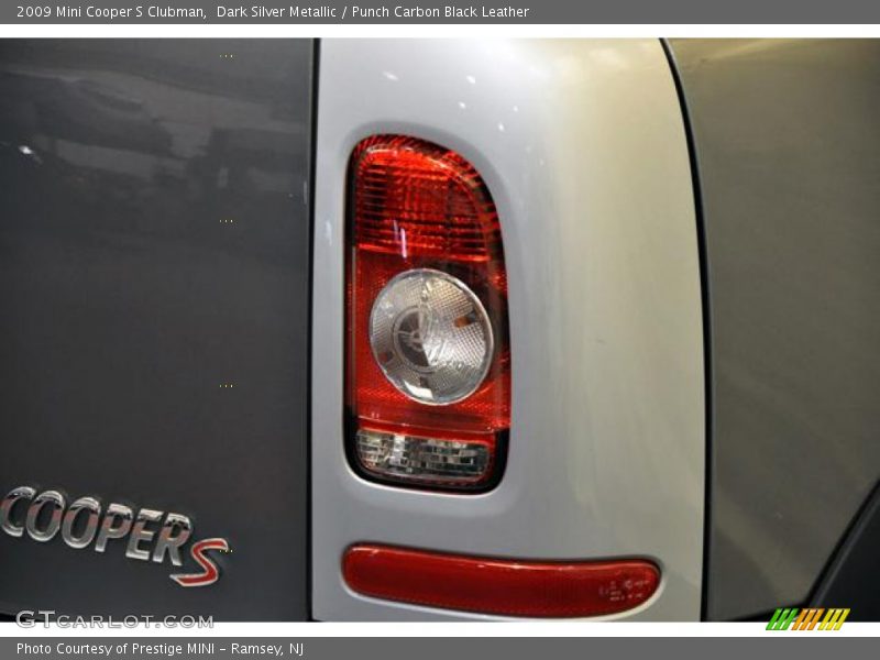Dark Silver Metallic / Punch Carbon Black Leather 2009 Mini Cooper S Clubman