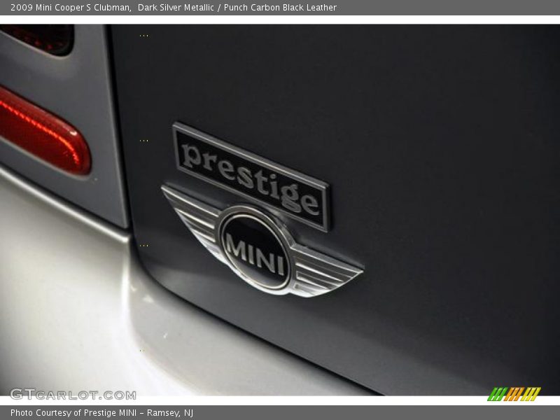 Dark Silver Metallic / Punch Carbon Black Leather 2009 Mini Cooper S Clubman