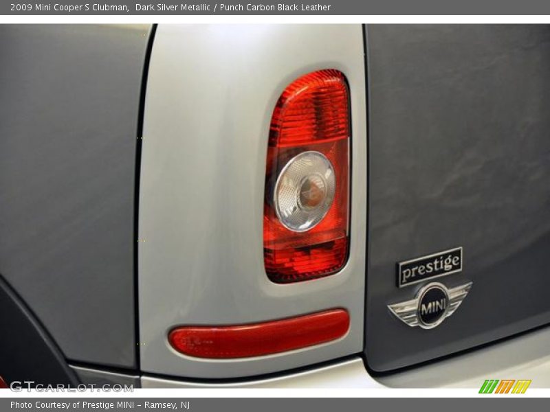 Dark Silver Metallic / Punch Carbon Black Leather 2009 Mini Cooper S Clubman
