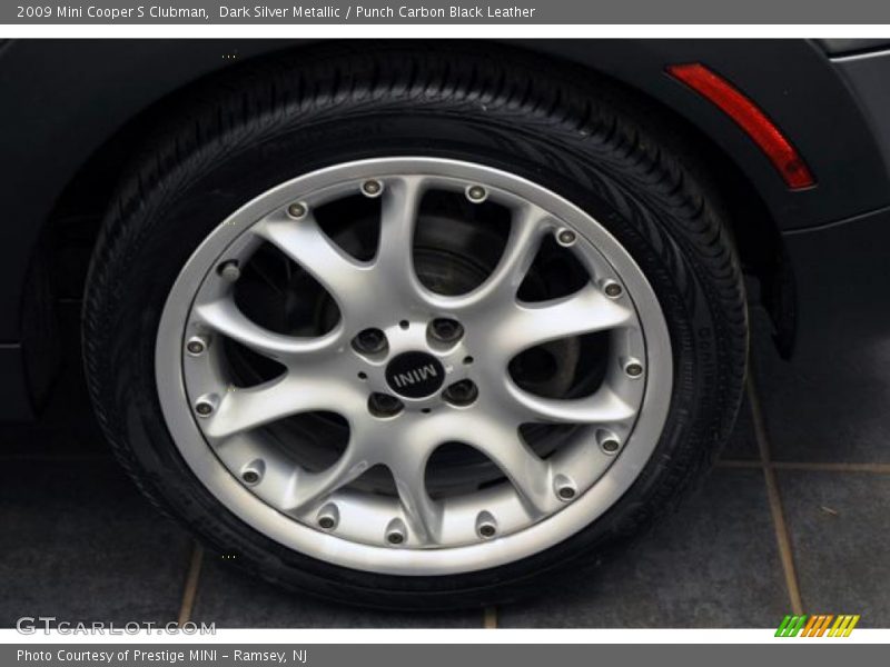 Dark Silver Metallic / Punch Carbon Black Leather 2009 Mini Cooper S Clubman