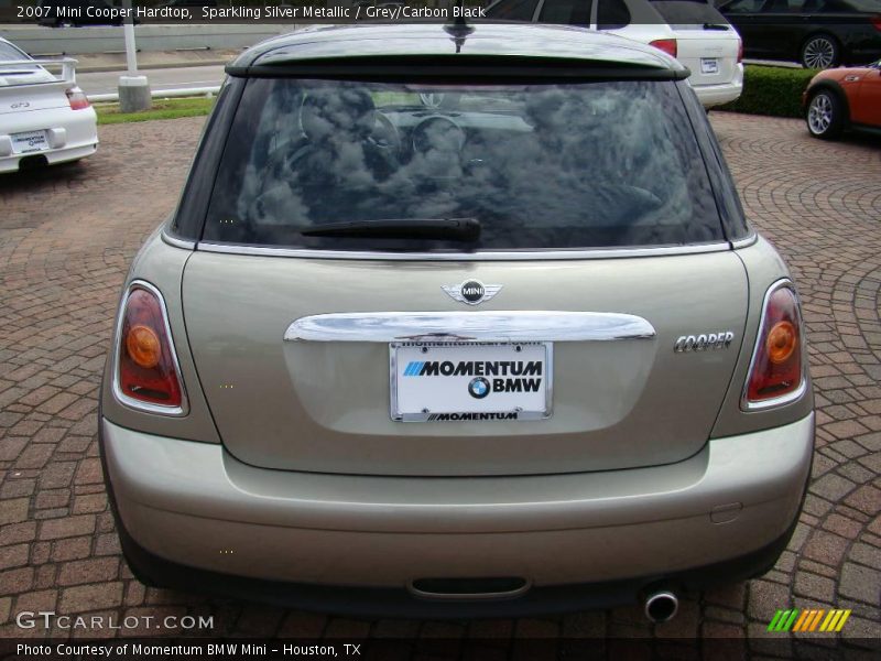 Sparkling Silver Metallic / Grey/Carbon Black 2007 Mini Cooper Hardtop