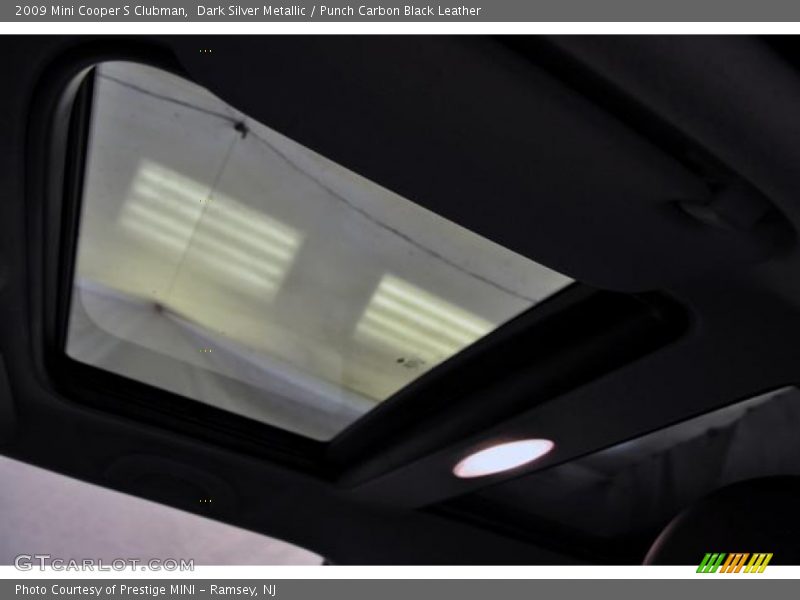 Dark Silver Metallic / Punch Carbon Black Leather 2009 Mini Cooper S Clubman