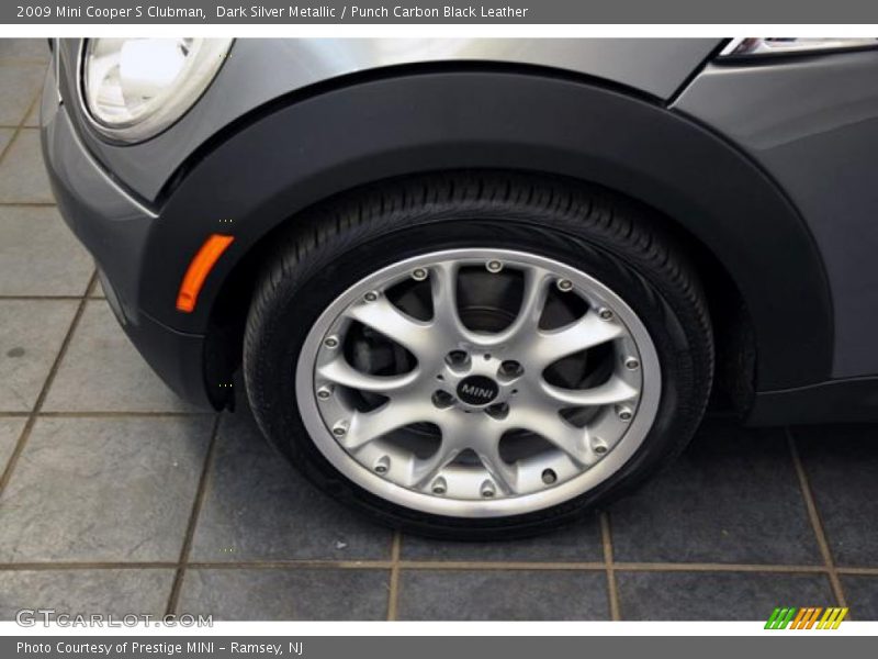 Dark Silver Metallic / Punch Carbon Black Leather 2009 Mini Cooper S Clubman