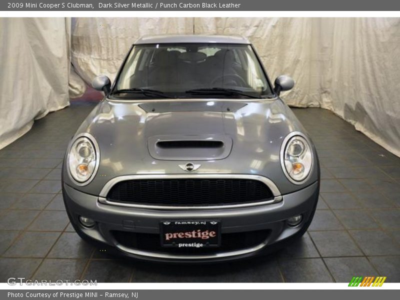 Dark Silver Metallic / Punch Carbon Black Leather 2009 Mini Cooper S Clubman