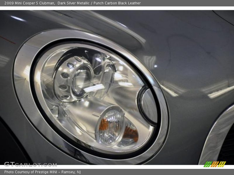 Dark Silver Metallic / Punch Carbon Black Leather 2009 Mini Cooper S Clubman