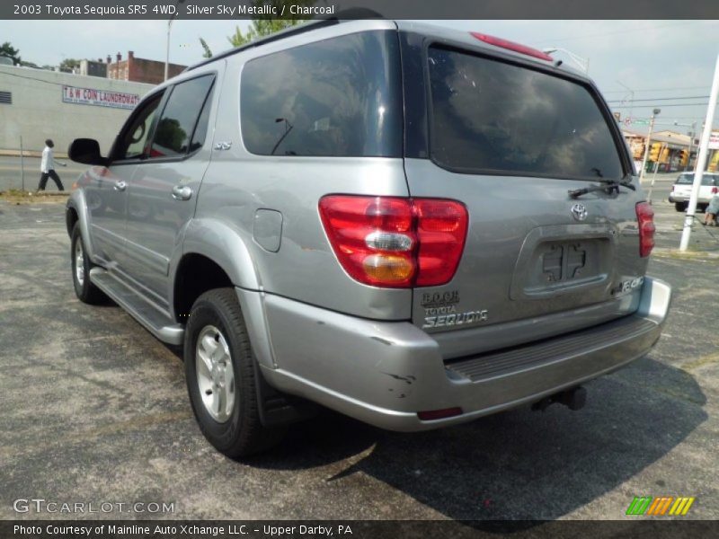 Silver Sky Metallic / Charcoal 2003 Toyota Sequoia SR5 4WD