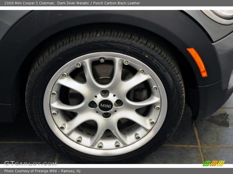 Dark Silver Metallic / Punch Carbon Black Leather 2009 Mini Cooper S Clubman