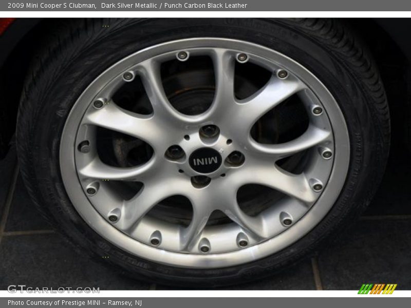 Dark Silver Metallic / Punch Carbon Black Leather 2009 Mini Cooper S Clubman