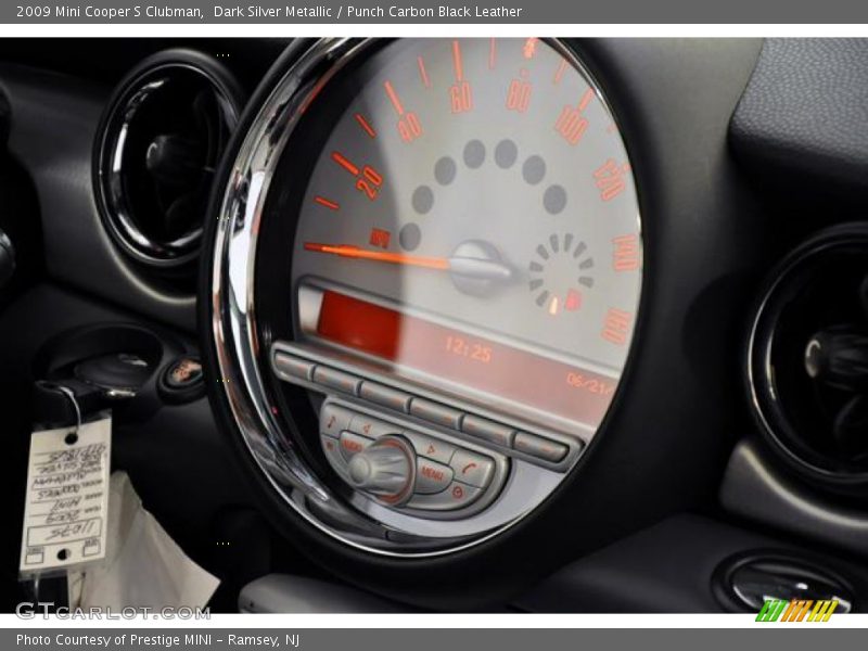 Dark Silver Metallic / Punch Carbon Black Leather 2009 Mini Cooper S Clubman