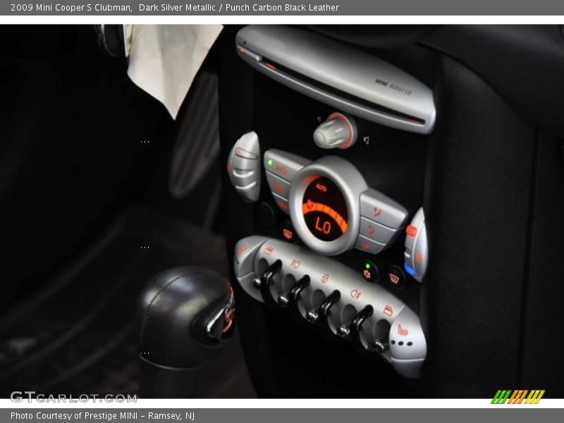 Dark Silver Metallic / Punch Carbon Black Leather 2009 Mini Cooper S Clubman